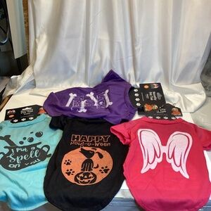Halloween Pet Costume Lot Of 4 Size Medium New